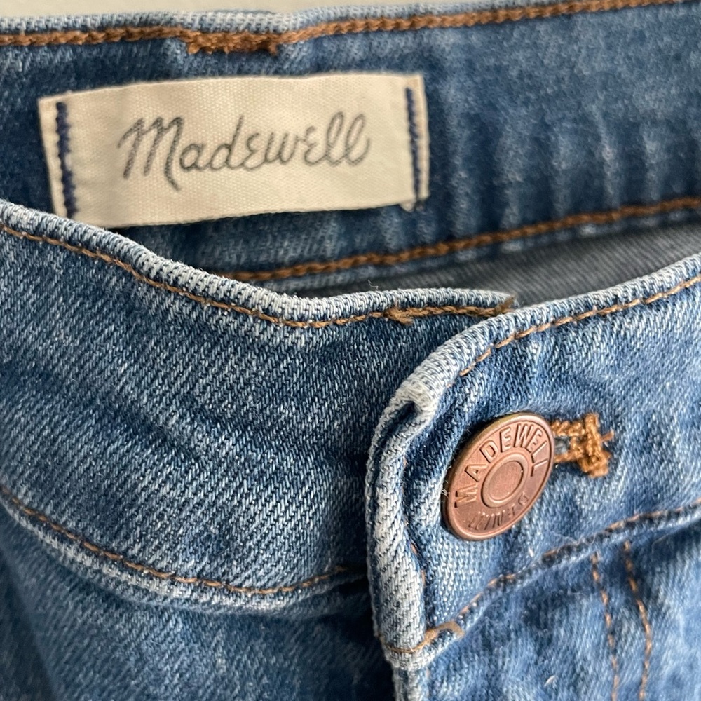 Madewell High Rise Slim Crop Boy Jean - Picture 6 of 9